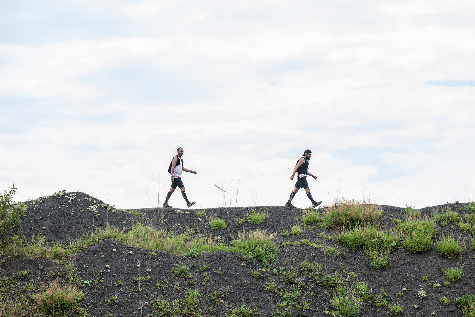 Trail des Pyramides noires